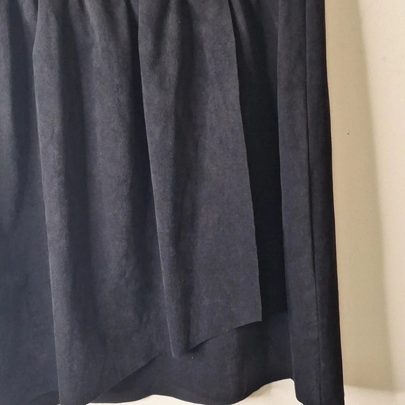 Wilfred free vegan suede Nescher faux wrap skirt SZ M - Picture 3 of 7
